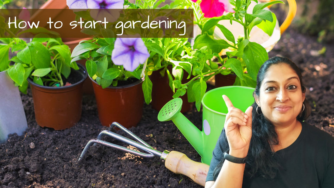 How to start gardening